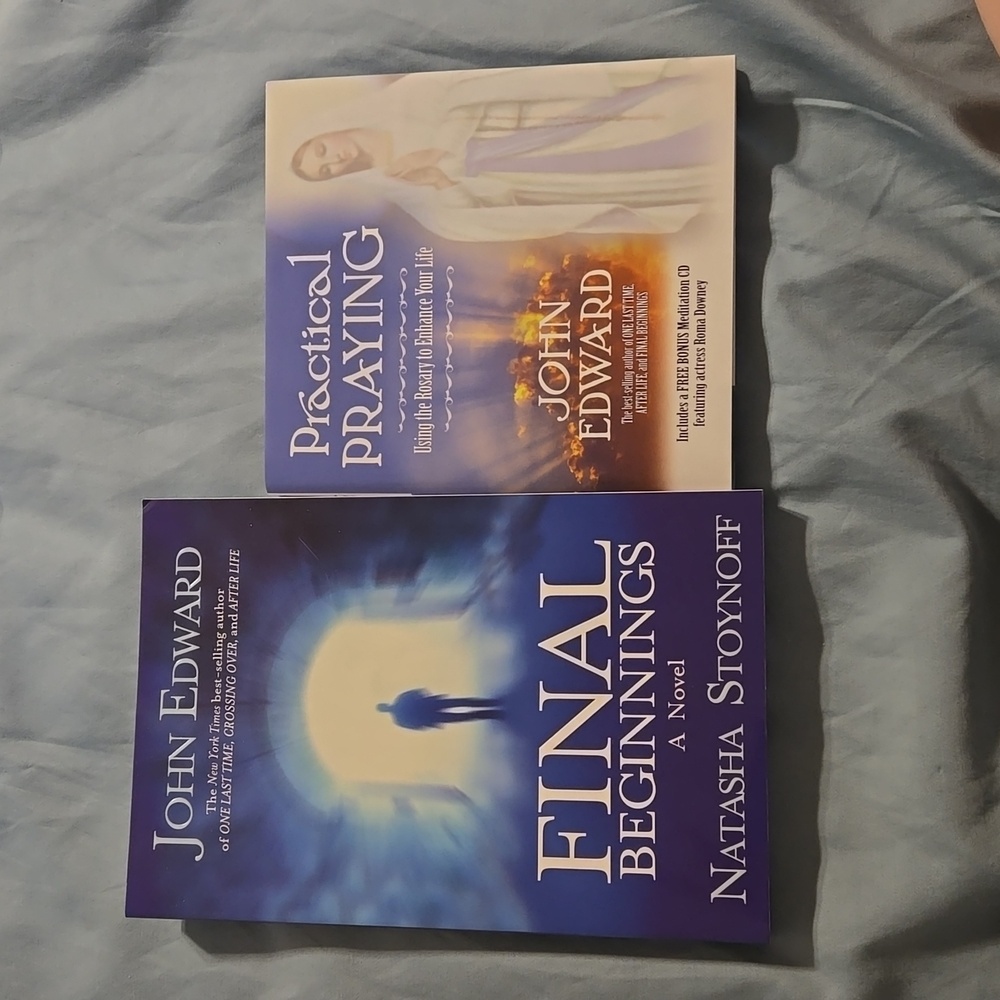 John Edward books: Final Beginnings and Practical Praying